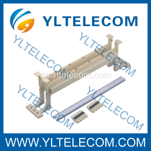 50-100 bloque de cableado de par 110 para Patch Panel con la pierna